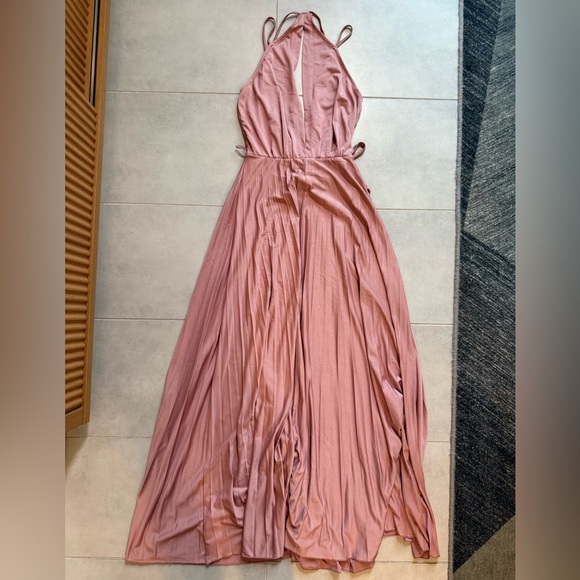 ASOS Elegant Pink Maxi Dress - Picture 4 of 5